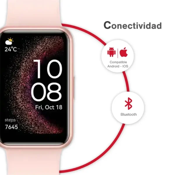 Reloj HUAWEI Watch Fit SE Rosado - Imagen 3