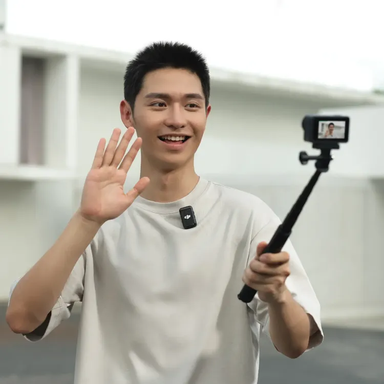 Kit x 2 Micrófono DJI Inalámbrico Mic 2 Negro - Imagen 7