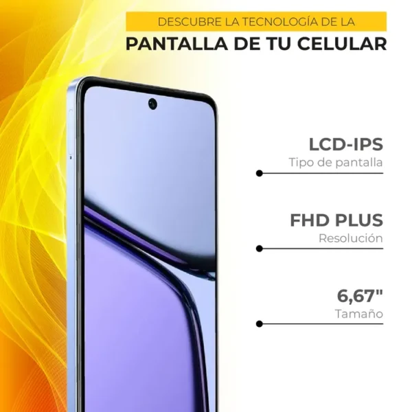 Celular REALME C65 256GB Morado - Imagen 7