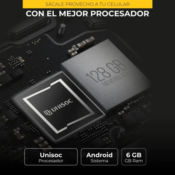 Celular REALME C61 128GB 4G Dorado - Imagen 6