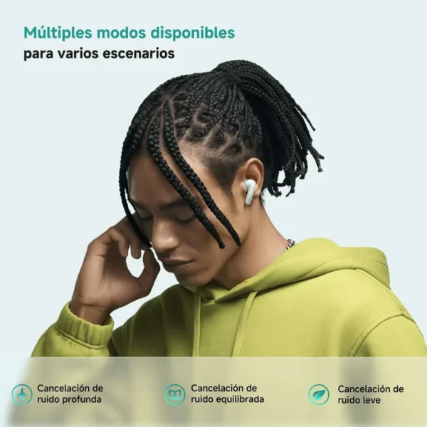 Audifonos REDMI Inalambricos Bluetooth In Ear Buds 6 Cancelación de Ruido Blanco - Imagen 7
