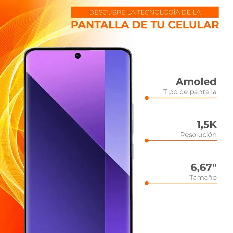 Celular REDMI Note 13 Pro+ 512GB 5G Morado - Imagen 7