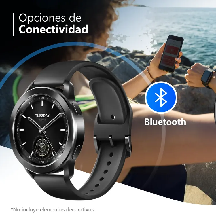 Reloj XIAOMI Watch S3 36.32mm Negro - Imagen 4