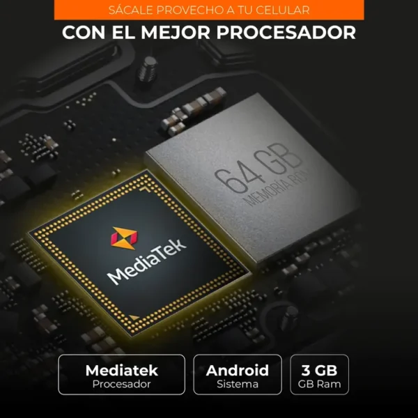 Celular XIAOMI Redmi A3 64GB Verde - Imagen 6