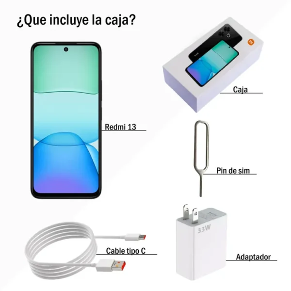 Celular REDMI 13 256GB Dorado - Imagen 3