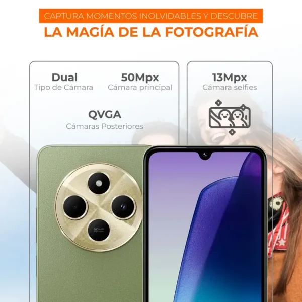 Celular REDMI 14C 256 GB Verde - Imagen 4