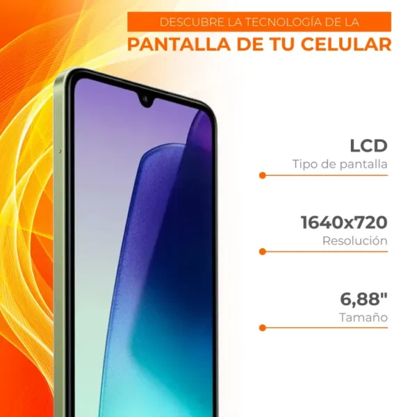 Celular REDMI 14C 256 GB Verde - Imagen 7