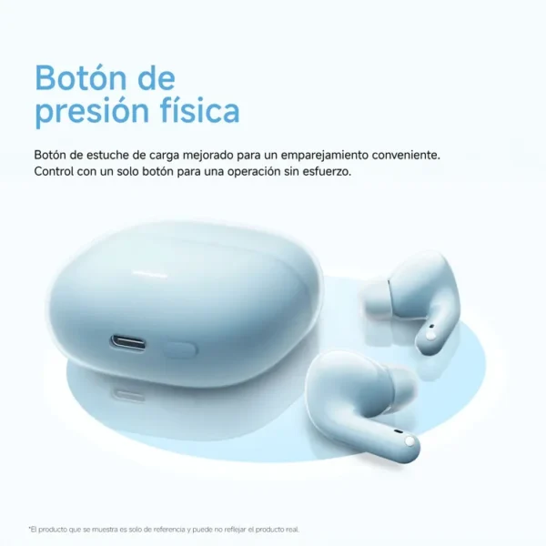 Audifonos REDMI Inalambricos Bluetooth In Ear Buds 6 Lite Cancelación de Ruido Blanco - Imagen 7