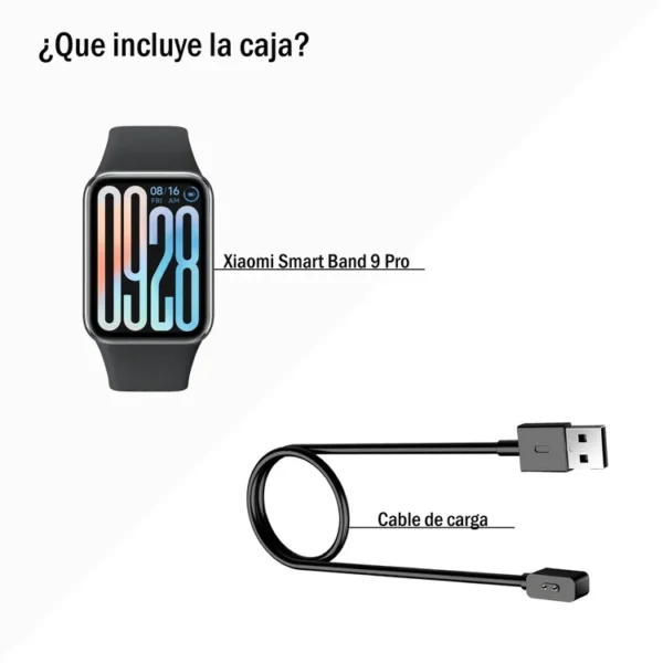 Banda XIAOMI Smart Band 9 Pro Negro - Imagen 3