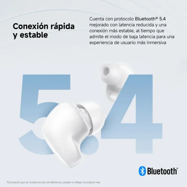 Audífonos REDMI Inalámbricos Bluetooth In Ear Buds 6 Play Negro - Imagen 9