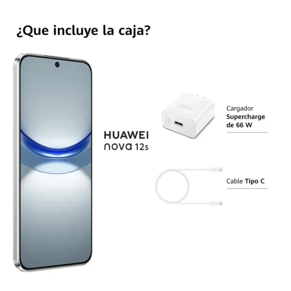 Celular HUAWEI Nova 12S 256GB Blanco - Imagen 3