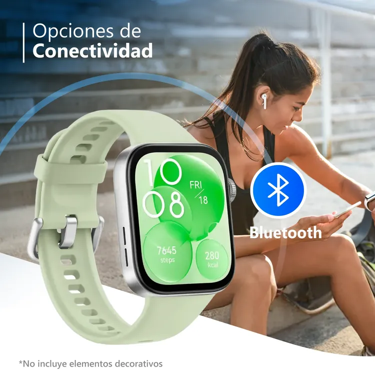 Reloj HUAWEI Watch Fit 3 46.23 mm Verde Menta - Imagen 5