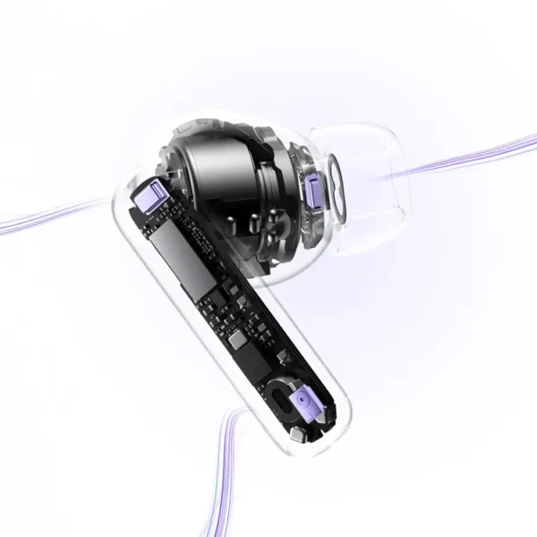 Audifonos HUAWEI Inalámbricos Bluetooth In Ear Deportivos Freebuds 6i Cancelación de Ruido Purpura - Imagen 7