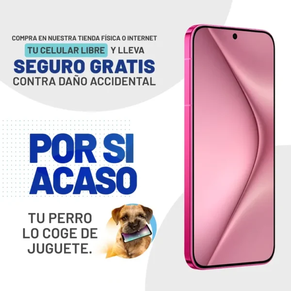 Celular HUAWEI Pura70 256GB Rosado - Imagen 2