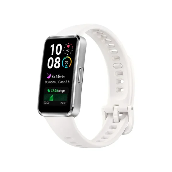 Banda HUAWEI Band 10  Caja de Aluminio Blanco Mate
