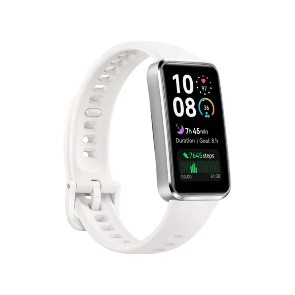 Banda HUAWEI Band 10  Caja de Aluminio Blanco Mate - Imagen 4
