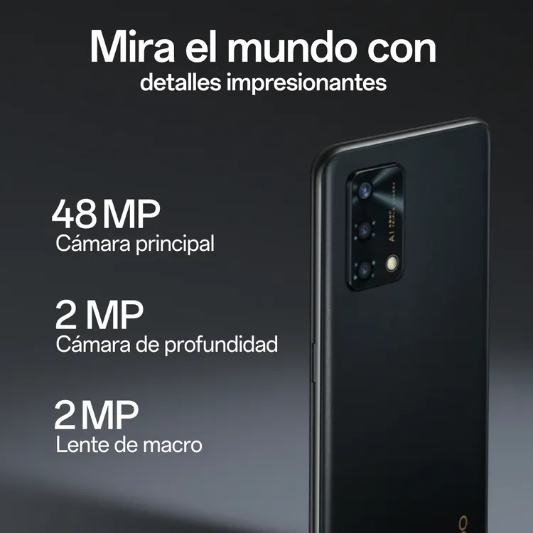 Celular OPPO Reno 6 Lite 128GB Negro - Imagen 4