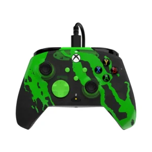 Control PDP Alámbrico para XBOX Rematch Glow Negro|Verde