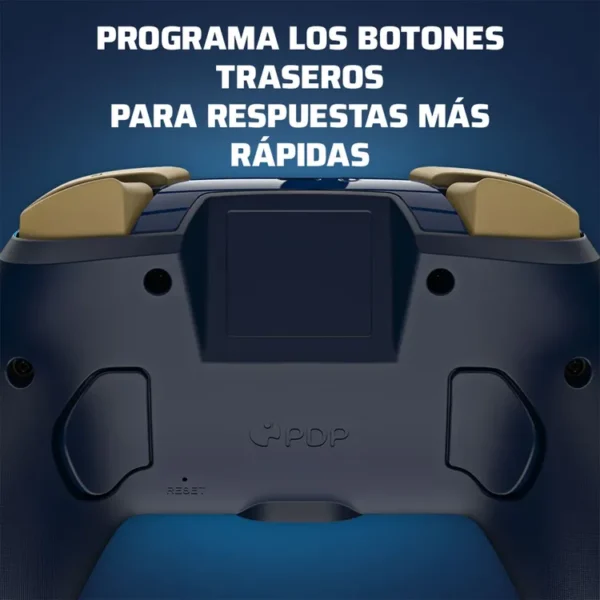 Control PDP Inalámbrico para SWITCH Glow Link (Zelda) Azul - Imagen 6