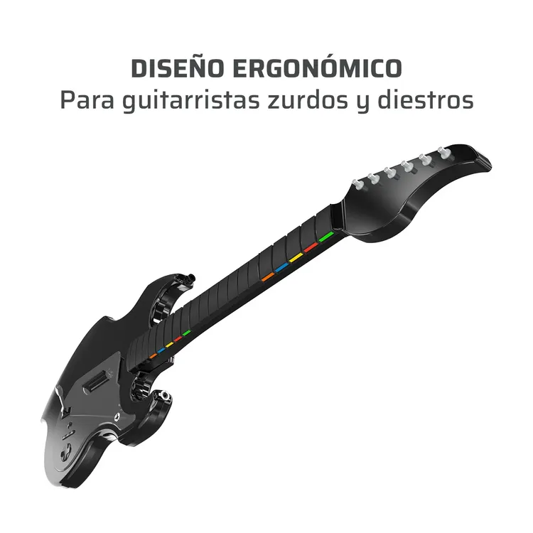 Guitarra Inalámbrica PDP para Xbox Series X, S, One, Windows 10 y 11 Negro - Imagen 4