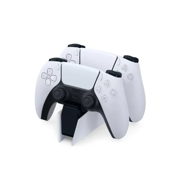 Cargador de Control PLAYSTATION PS5 Blanco y Negro - Imagen 2