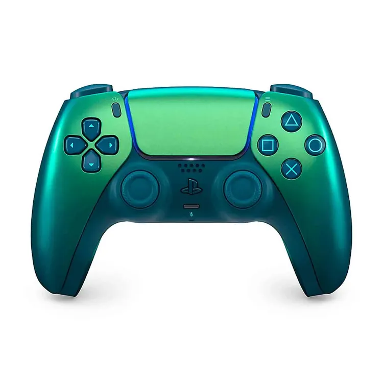 Control PLAYSTATION PS5 DualSense Cromado Azul|Verde
