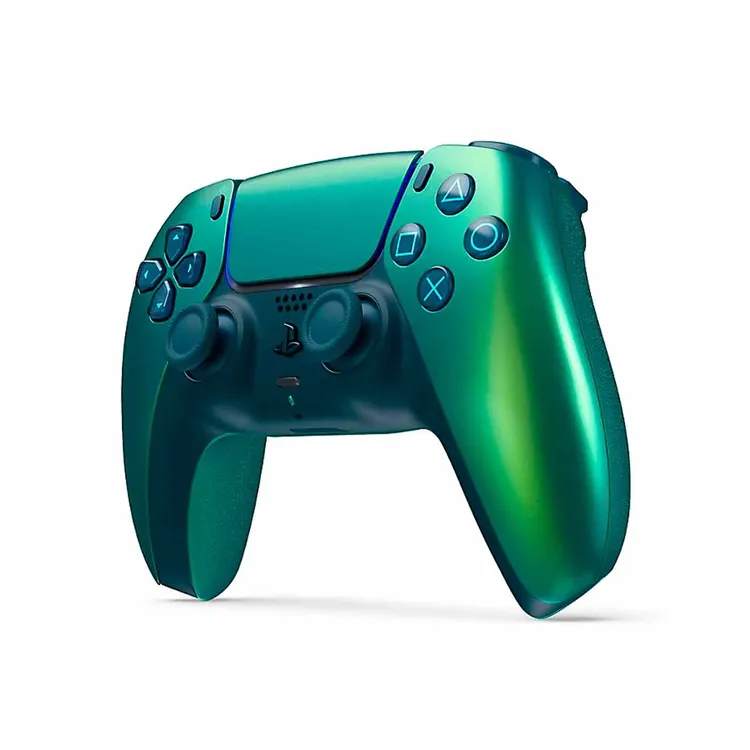 Control PLAYSTATION PS5 DualSense Cromado Azul|Verde - Imagen 2