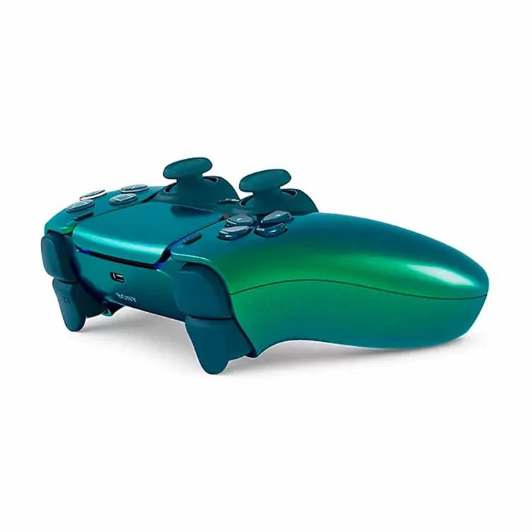 Control PLAYSTATION PS5 DualSense Cromado Azul|Verde - Imagen 4