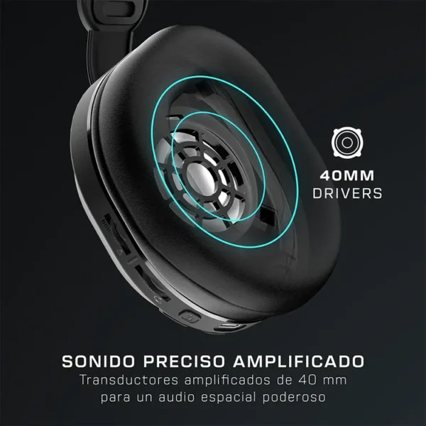 Audífonos de Diadema TURTLE BEACH Inalámbricos Over Ear Gaming Stealth 500 Xbox Gen 3 Negro - Imagen 6