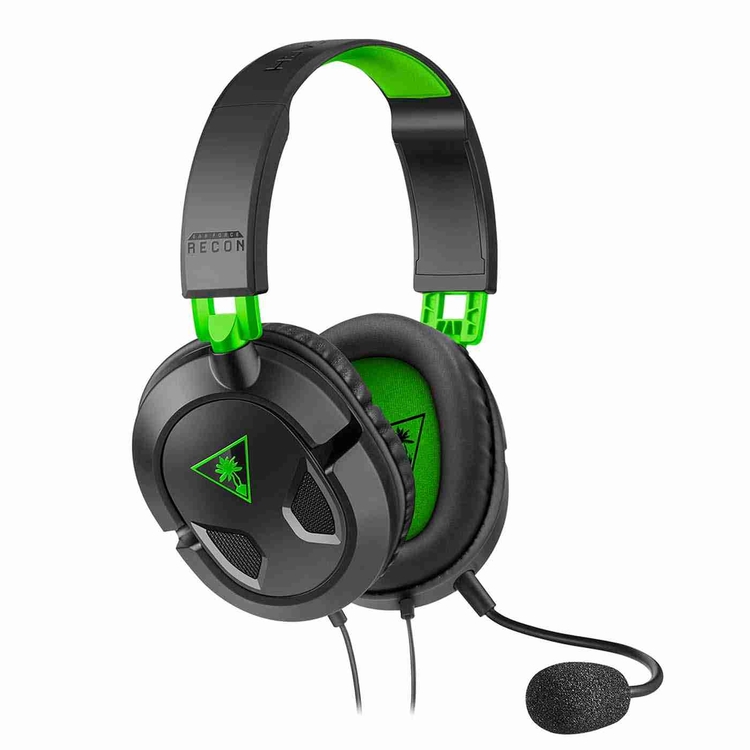 Audífonos de Diadema TURTLE BEACH Alámbricos Over Ear Force Recon 50X Gaming Multiplataforma Negro|Verde