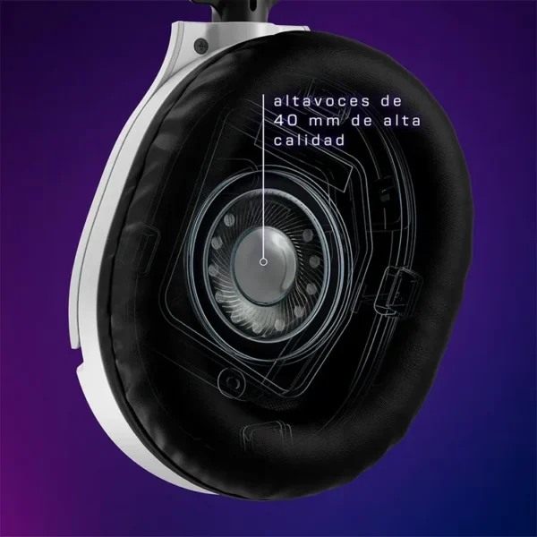 Audífonos de Diadema TURTLE BEACH Alámbricos Over Ear Gaming Recon 70 Multiplataforma Blanco - Imagen 6