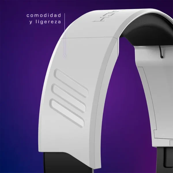 Audífonos de Diadema TURTLE BEACH Alámbricos Over Ear Gaming Recon 70 Multiplataforma Blanco - Imagen 8