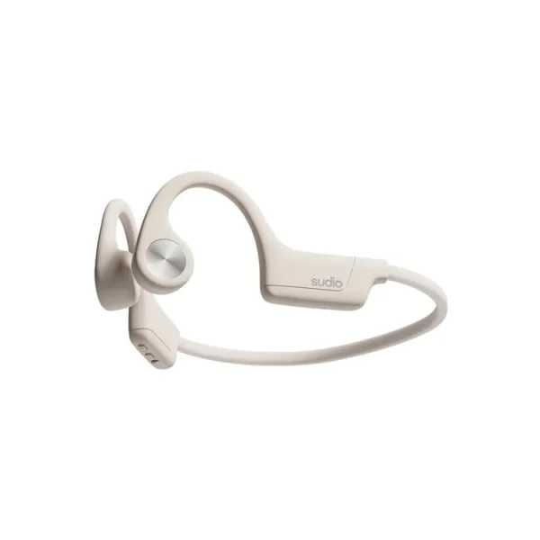 Audífonos SUDIO Inalambricos Bluetooth Open Ear B2 Bone Conduction Blanco Arena