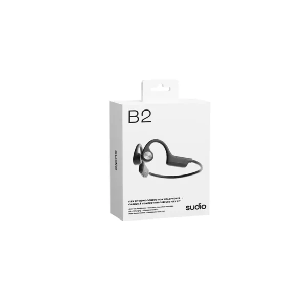 Audífonos SUDIO Inalambricos Bluetooth Open Ear B2 Bone Conduction Negro - Imagen 4