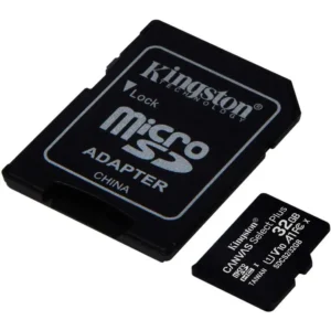 Memoria Micro SD Kingston 32GB + Adaptador Cl10