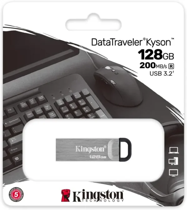 Memoria USB KINGSTON 128 GB Metal 3.2 - Imagen 4