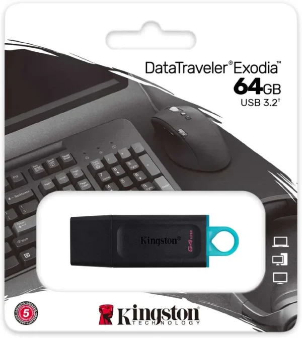 Memoria USB Exodia KINGSTON 64GB 3.2 - Imagen 5