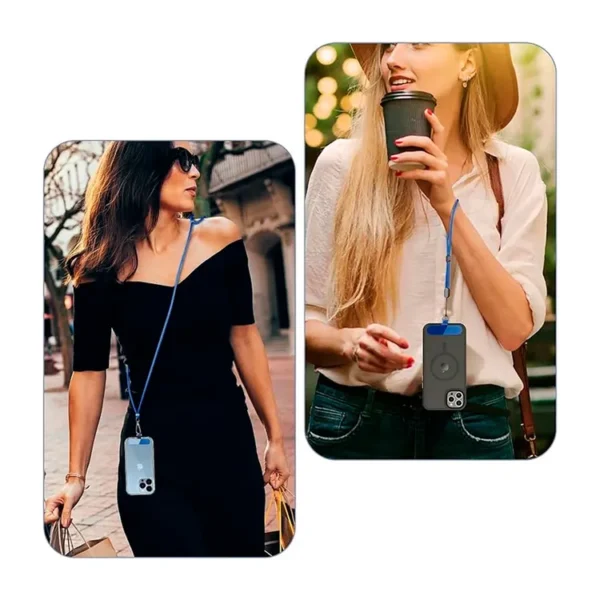 Cordón Colgante Universal i2GO para Celular Crossbody Azul - Imagen 4