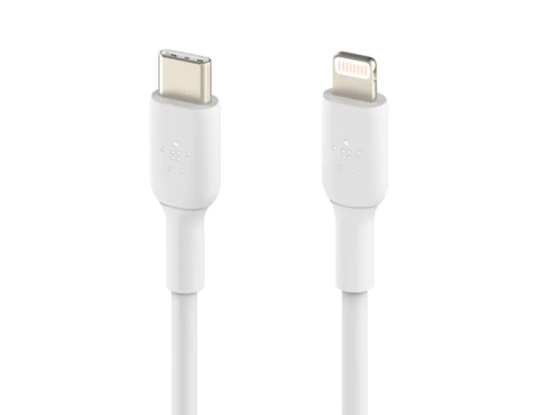 Cable BELKIN USB-C a Lightning 1.0 Metro Blanco - Imagen 2