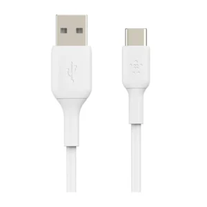 Cable BELKIN USB a USB-C 2.0 Metros Blanco