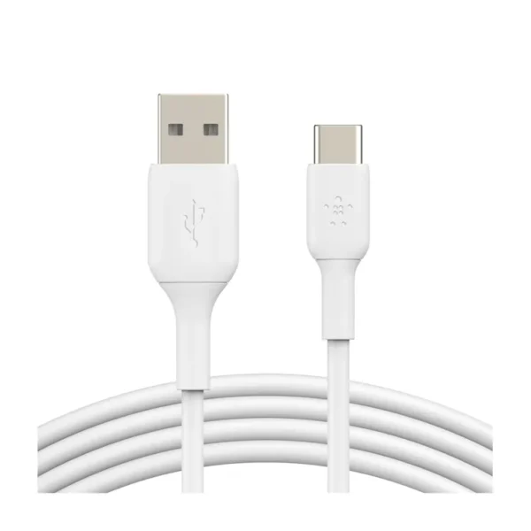 Cable BELKIN USB a USB-C 2.0 Metros Blanco - Imagen 3