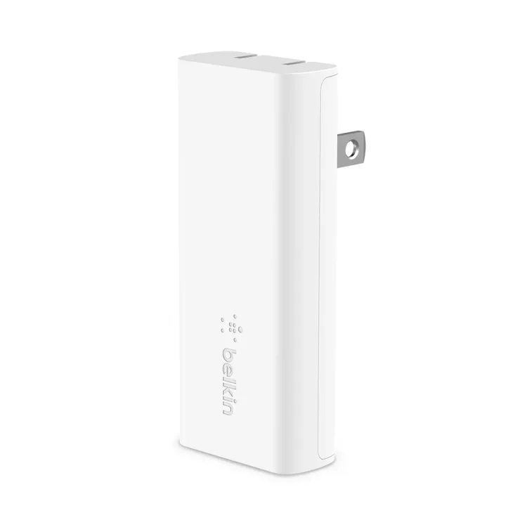 Adaptador|Cargador de Pared BELKIN USB-C 20W GAN Blanco - Imagen 2