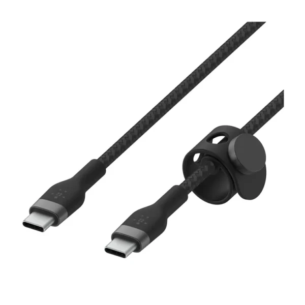 Cable BELKIN USB-C a USB-C 2.0 Metros Negro - Imagen 4