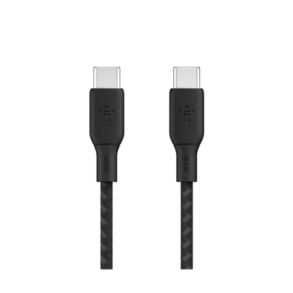 Cable BELKIN USB‑C a USB-C de 100W de 2.0 Metro Negro
