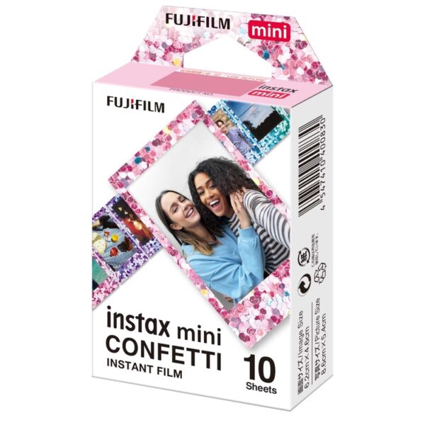 Papel Fuji INSTAX Mini Confeti X 10 - Imagen 2