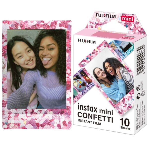 Papel Fuji INSTAX Mini Confeti X 10 - Imagen 3