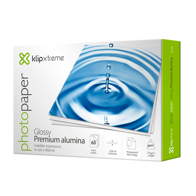 Papel KLIP XTREME fotográfico Resistente Agua 10.16 x 15.24cm
