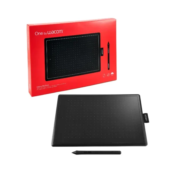 Tableta Gráfica WACOM One by Negro|Rojo - Imagen 3
