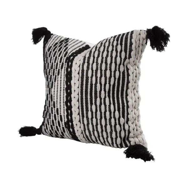 Cojín Decorativo K-LINE Negro Tejido 45 x 45 cms - Imagen 4