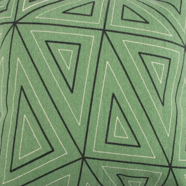 Cojín Decorativo K-LINE Figuras Verdes 45 x 45 cms - Imagen 2